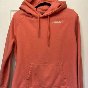Womens size Medium orange Gymshark hoodie